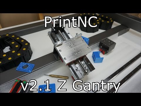 PrintNC Z Axis! v2.1 Narrow Z Gantry Mod!