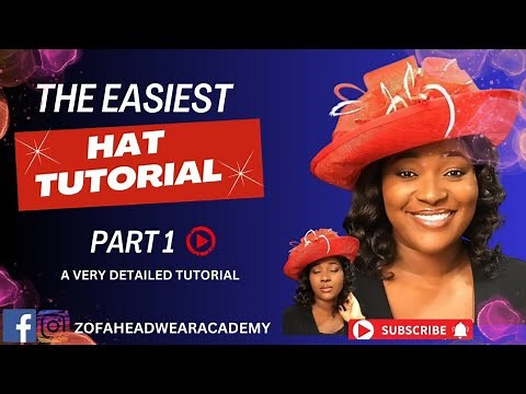 Hat Making Tutorial (Millinery 101)