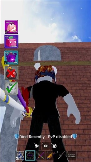 Which Devil Fruit's F skill will allow you to fly through this giant wall? #roblox #bloxfruits