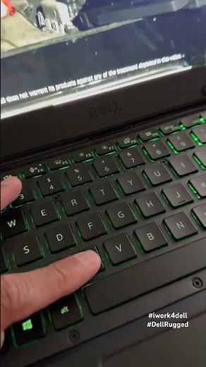 Dell Latitude Rugged RGB Keyboard #iwork4dell #DellRugged