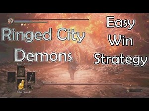 Demon in Pain & From Below Boss MADE EASY - Dark Souls 3 Ringed City DLC - Solo NG+7