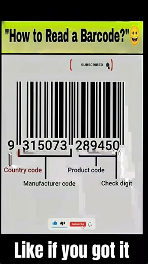 how to read barcode? #blum