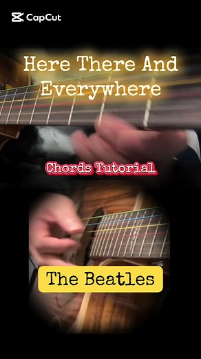 Here There And Everywhere Chords Tutorial for Guitar