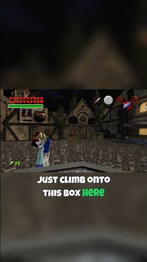 Get into This Market Town Shop At Night With This Glitch! #gaming #randomizer #zelda#glitch#speedrun