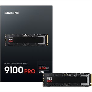 Samsung 9100 PRO SSD 4TB M.2 NVMe PCI Express 5.0 MZ-VAP4T0BW