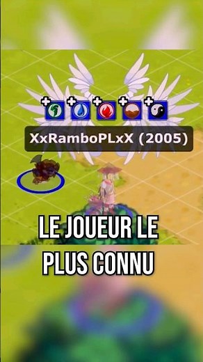 Le légendaire XxRamboPLxX sur Dofus ! (1er lvl 200)