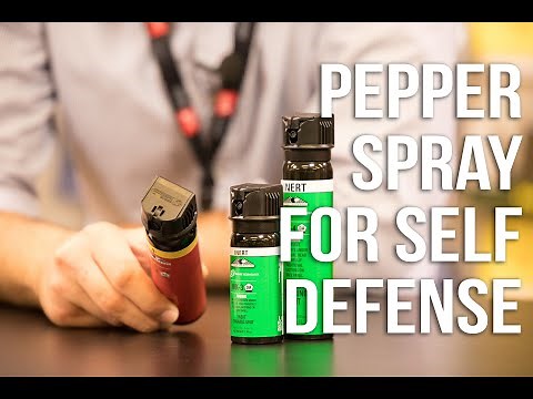 Oleoresin Capsicum Spray aka Pepper Spray for Self Defense (S4E56)