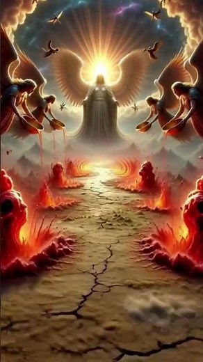 A glimpse into Revelation 16 — The Seven Bowls of God's Wrath.