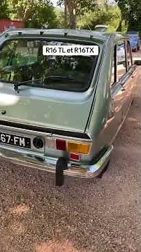 Renault 16 TL TX Youngtimer rasso voiture ancienne vintage collection