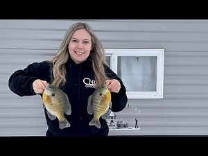 Overnight Ice Castle on Big Stone lake! (PB bluegills) 1-10-23