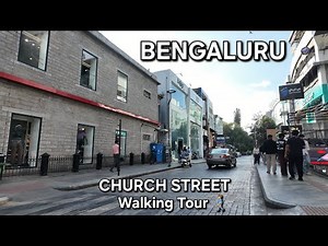 Bangalore Church Street Tour | Bright Day, Beautiful Streets | luxury streets of Bangalore