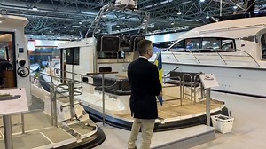 The Nimbus World Paragon 31 FLY just made its debut at boot Düsseldorf. Small flybridge boats were once common in North America. What do you think? | Boating Magazine