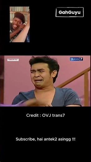 OLGA LAGI SEDIH EH PARTO MALAH SALAH PELUK! 🤣😭#shorts #olgasyahputra #ovjtrans7