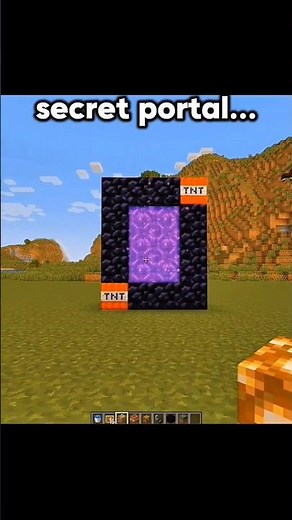 minecraft Secret PORTAL...