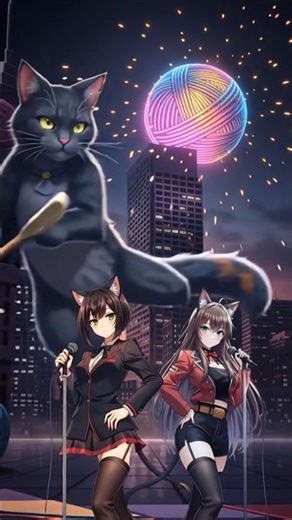 Who's actually in charge? 🐾💅 #cattitude #PetHumor #velvetandclaws #MelbourneCats #AIGeneratedArt