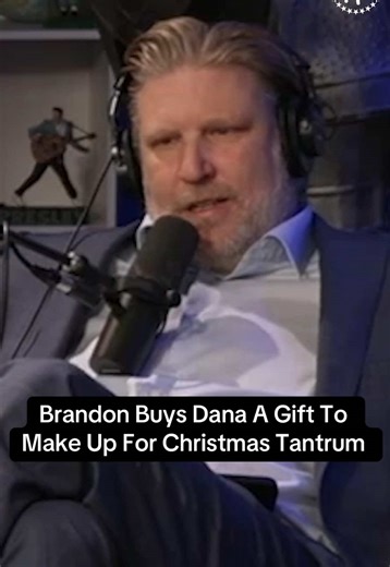 All is forgiven by Dana but Brandon’s Christmas meltdown will live on forever
