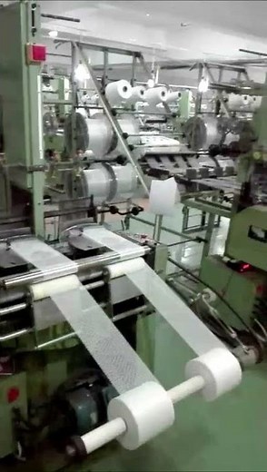 Medical surgical cotton Guaze Roll Bandage making machine