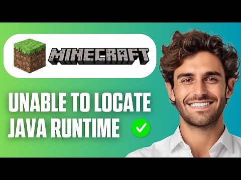 How to Fix Unable To Locate Java Runtime On Minecraft Error (Launching Game Failed) - 2026