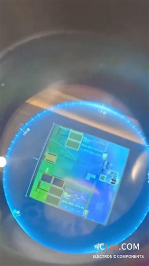 What you’re seeing isn’t a city — it’s the inside of a microchip!