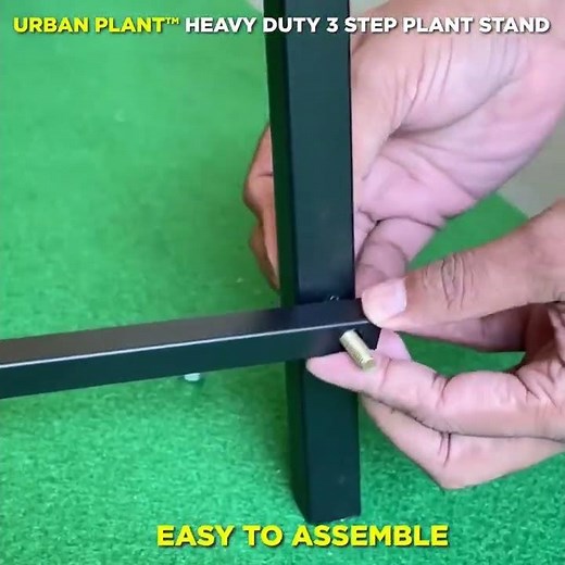 Heavy Duty 3 Step Planter Stand (Easy Assembly) Indoor Planter Stand | Balcony Plant Pot Stand
