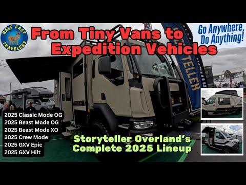 6 Off-Road RV's for Any Trail from Storyteller Overland: Includes 2 Amazing Expedition Vehicles