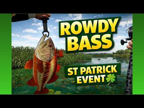 St. Patrick’s Event – Catch 5 Rowdy Bass | Fishing Planet Everglades