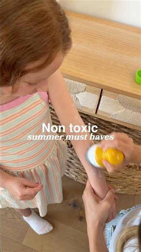 Non-Toxic Summer Essentials For Kids 🍉☀️⛱️