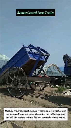 Remote Control Farm Trailer