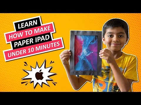 DIY - How to make a Paper iPad in under 10 minutes