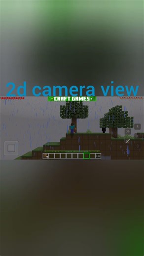 i play 2d mod in Minecraft #minecraft
