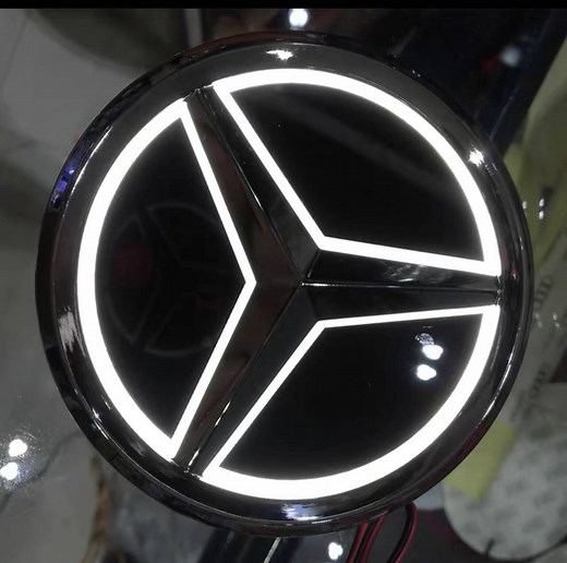 [Hot Item] Auto Logo LED Light Car Grille Emblem 5D Car Front Logo Badge LED Light for VW BMW Toyota Benz Chevrolet Mazda