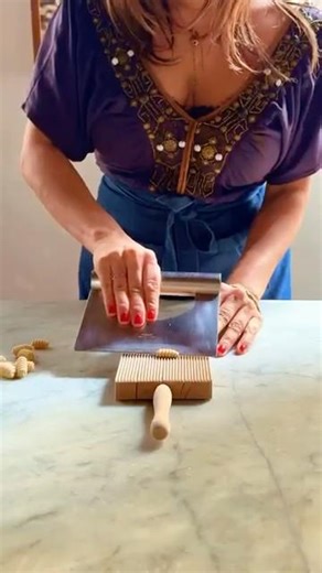 Making cavatelli, no fancy pasta making equipment needed