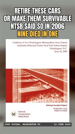 The Safety Board Told Them To Retire These Train Cars Three Years Before Nine People Died In One