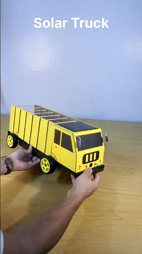 How to make solar project | solar powered vehicle | solar panel science project | solar #experiment