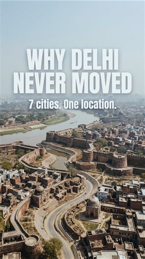 Delhi Was Built 7 Times | History ExplainedWhy Every Ruler Returned to Delhi! #shorts #history