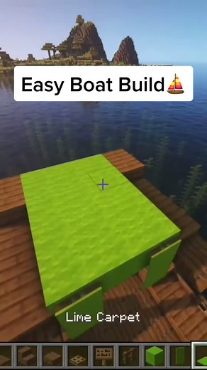 Easy Minecraft Boat Build Tutorial