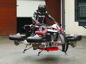 Flying Bike - Lazareth LMV 496 - "La Moto Volante"