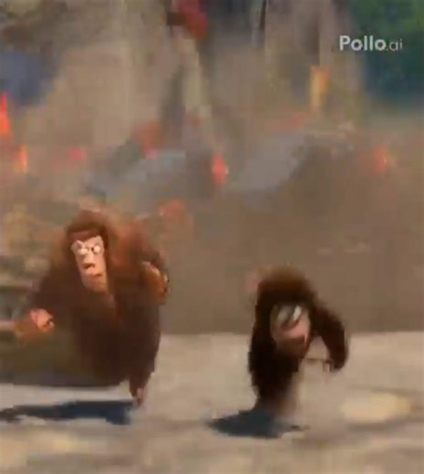 Nano vs The Furious Bird Flock 🦜💥 | Chaotic Cartoon Adventure #shorts #animatedcartoon