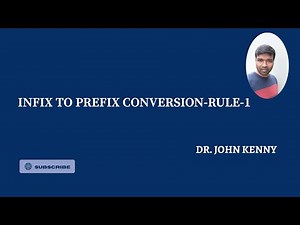 INFIX TO PREFIX | RULE-1 | STACKS | DATA STRUCTURES AND ALGORITHMS