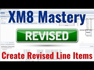 Create Revised Line Items