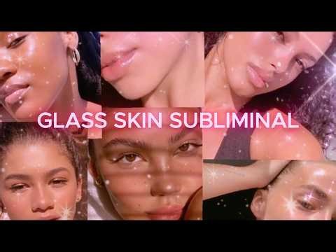 Glass Skin Subliminal ✧ Clear, Radiant Skin While You Sleep ✧ Theta + Schumann 7.83Hz