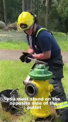 this guy broke the number 1 rule for firefighters
