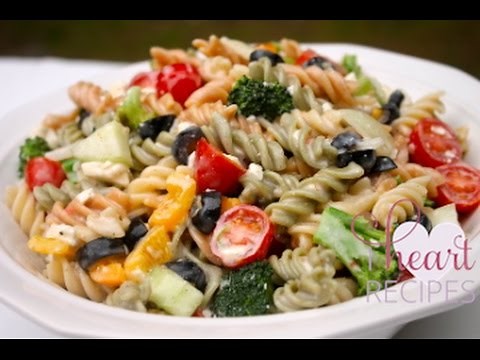 The BEST Creamy Italian Pasta Salad | I Heart Recipes