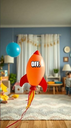 DIY Balloon Rocket Experiment