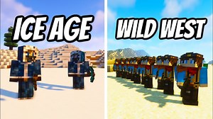 100 Players Simulate Minecraft Civilization Across Time Periods