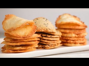 Magical and CRISPY cookies! You will be delighted! 🍪 Very EASY and DELICIOUS! Tuile cookies!