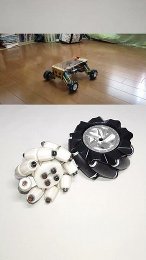 メカナムホイールが凄い！ Mecanum wheel robot