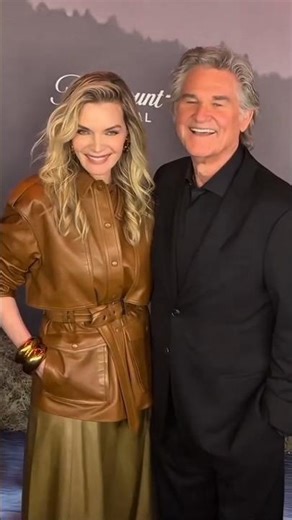 Michelle Pfeiffer & Kurt Russell Shine at The Madison Premiere ✨ #shorts