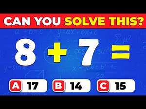 Grade 4 Math Quiz | Addition Test for Kids – Can You Get a Perfect Score?