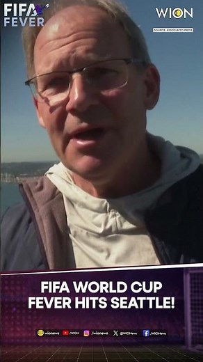 The Space Needle Raises FIFA Flag As World Cup Excitement Takes Over Seattle | WION Shorts